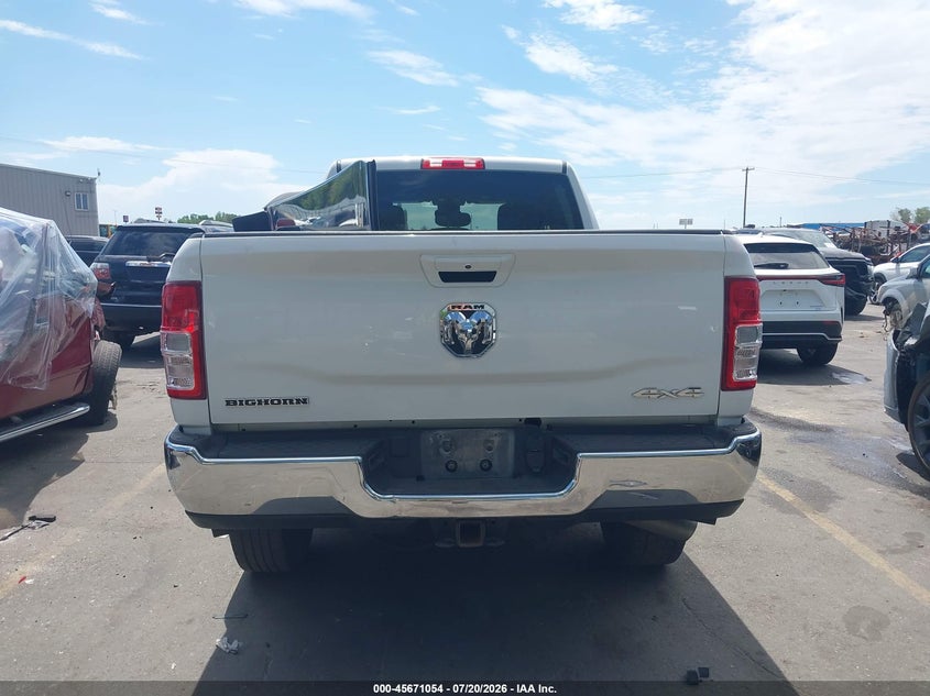 2021 Ram 2500 Big Horn 4X4 6'4 Box VIN: 3C6UR5DL6MG653157 Lot: 45671054