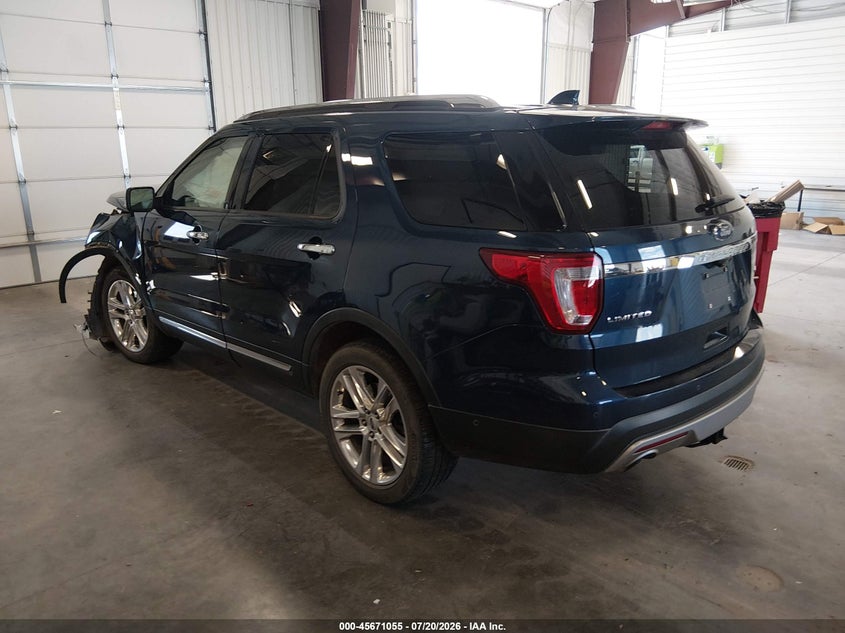 2016 FORD EXPLORER auction photo 3