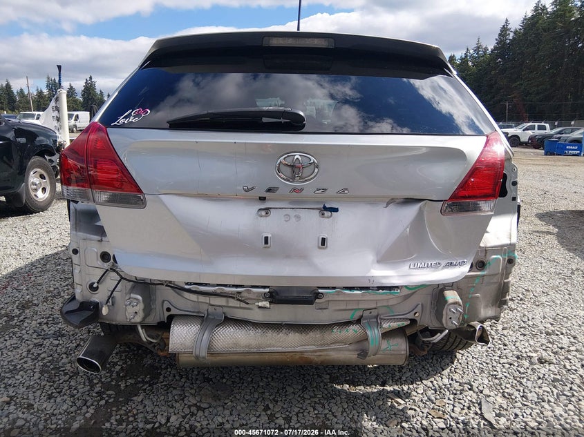 2015 Toyota Venza Limited V6 VIN: 4T3BK3BB7FU110809 Lot: 45671072