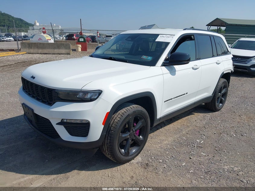 2023 Jeep Grand Cherokee Limited 4X4, Удар ззаду, IAAI, VIN 1C4RJHBGXP8742981 — фото 2