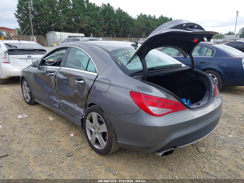 2015 MERCEDES-BENZ CLA 250 auction photo 3