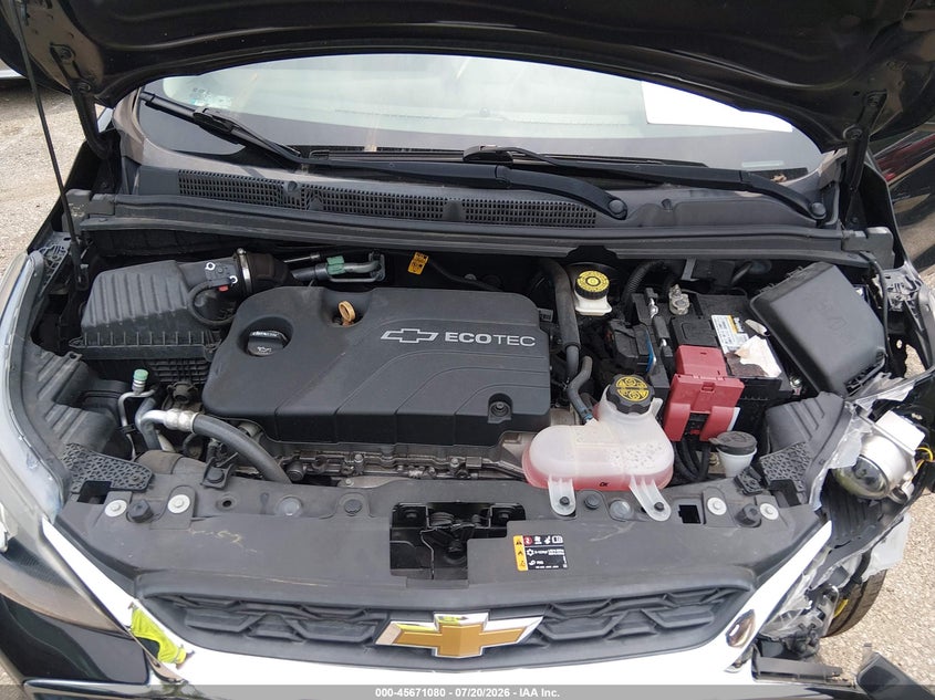 2019 CHEVROLET SPARK HATCHBACK 1.4L I-4 DOHC, VVT, 98HP