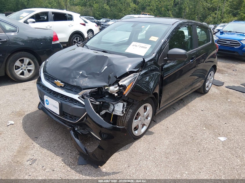 2019 CHEVROLET SPARK HATCHBACK 1.4L I-4 DOHC, VVT, 98HP