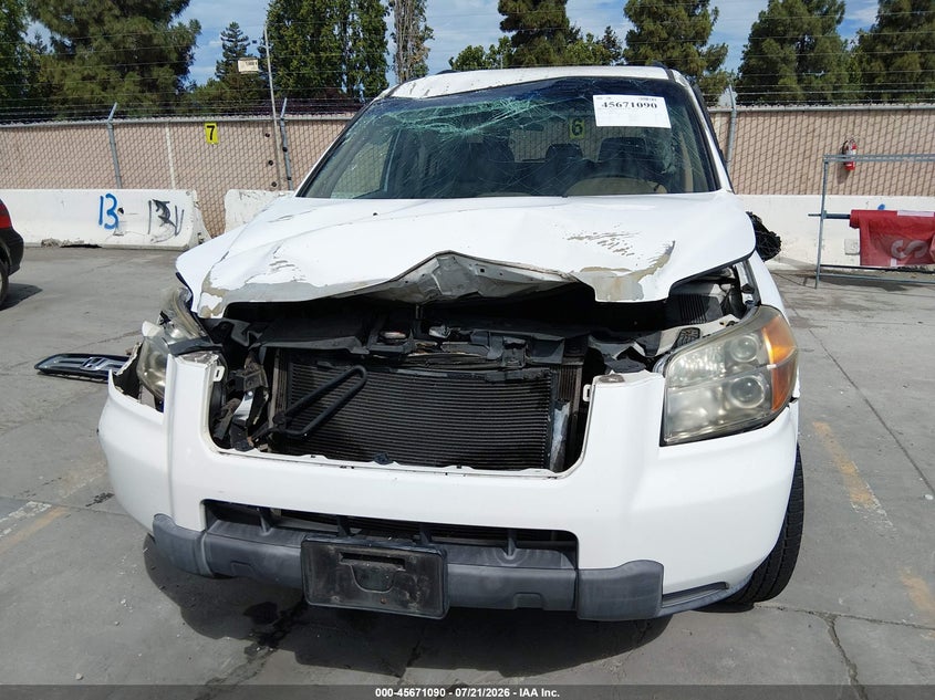 2008 Honda Pilot Vp VIN: 5FNYF18248B046148 Lot: 45671090