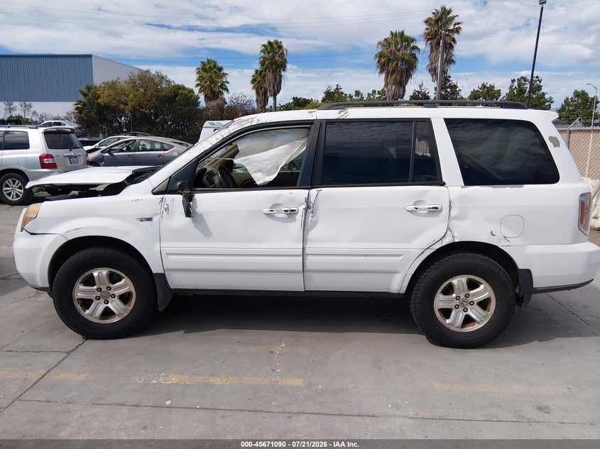 2008 Honda Pilot Vp VIN: 5FNYF18248B046148 Lot: 45671090