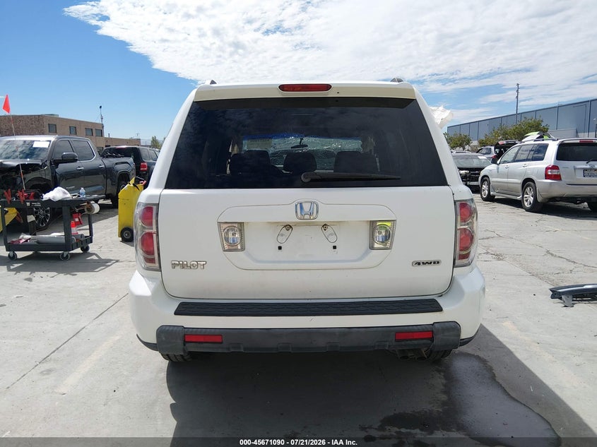 2008 Honda Pilot Vp VIN: 5FNYF18248B046148 Lot: 45671090