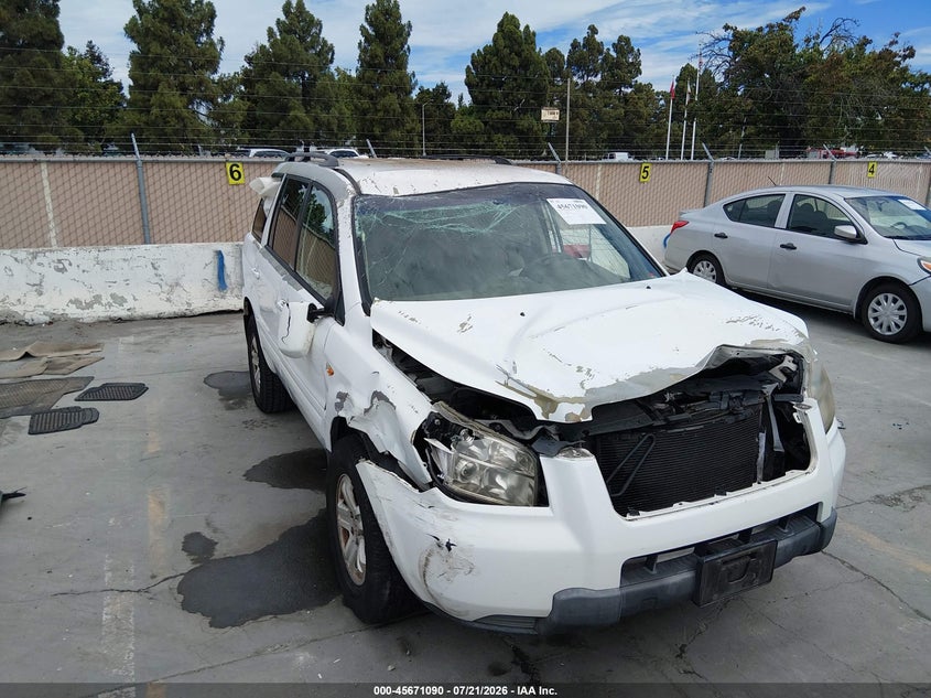 2008 Honda Pilot Vp VIN: 5FNYF18248B046148 Lot: 45671090