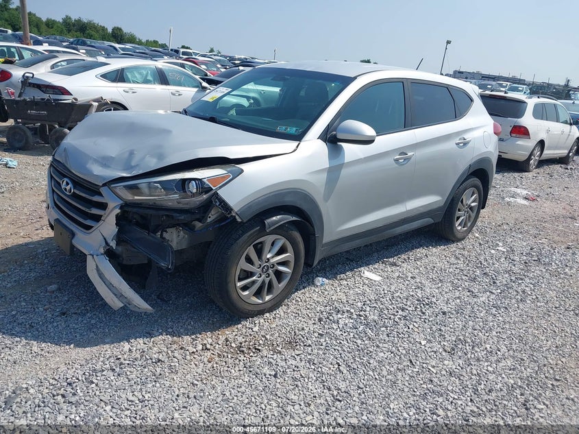 2018 Hyundai Tucson, Удар спереди, IAAI, VIN KM8J2CA48JU768283 — фото 2