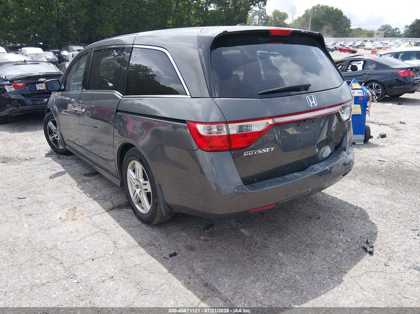 2013 Honda Odyssey Touring/Touring Elite VIN: 5FNRL5H90DB013272 Lot: 45671121
