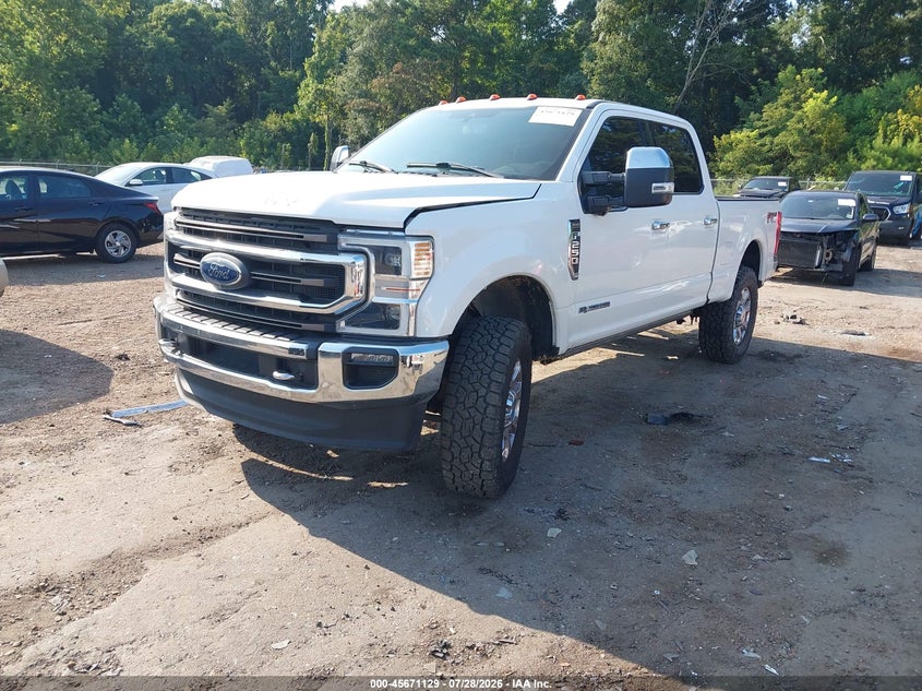 2022 Ford F250, Угон, IAAI, VIN 1FT7W2BT7NEF79062 — фото 2