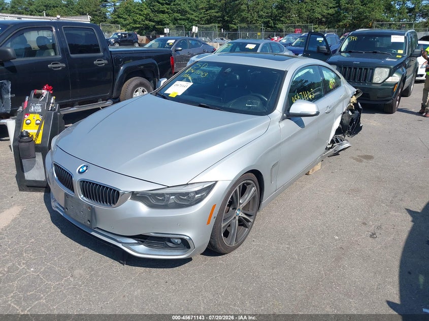 Vin: wba4w5c54jaa49721, lot: 46169742, bmw 430i xdrive 20182