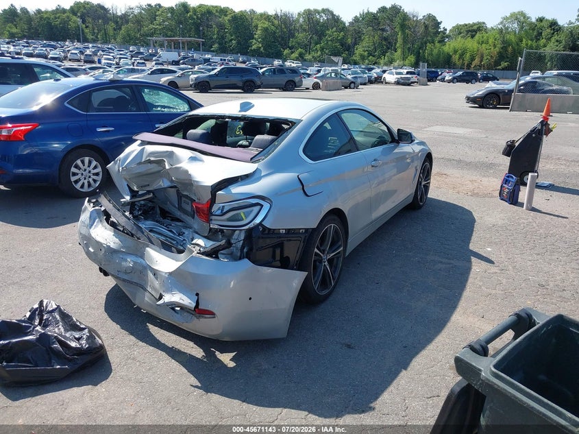 Vin: wba4w5c54jaa49721, lot: 46169742, bmw 430i xdrive 20184