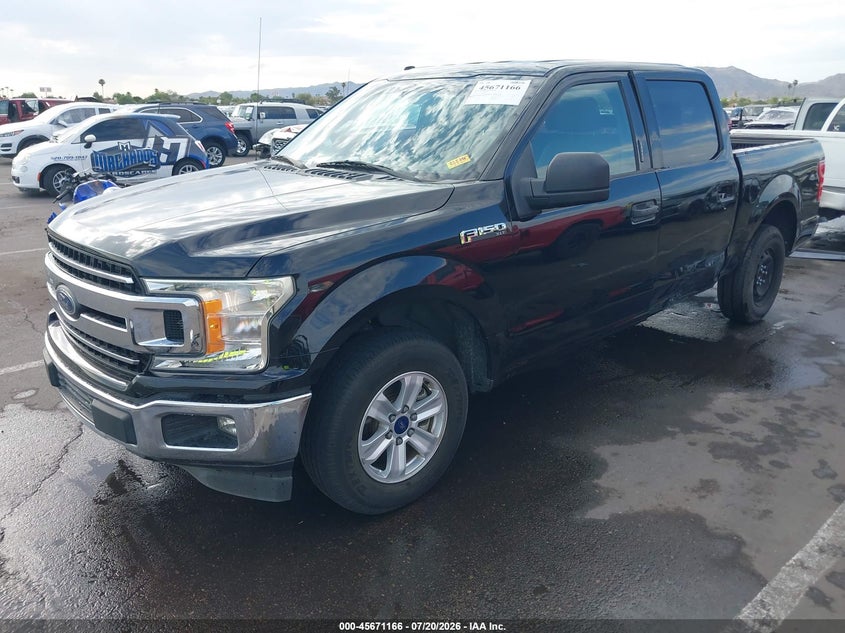 2018 Ford F-150, Лівий бік, IAAI, VIN 1FTEW1CB4JKE81366 — фото 2