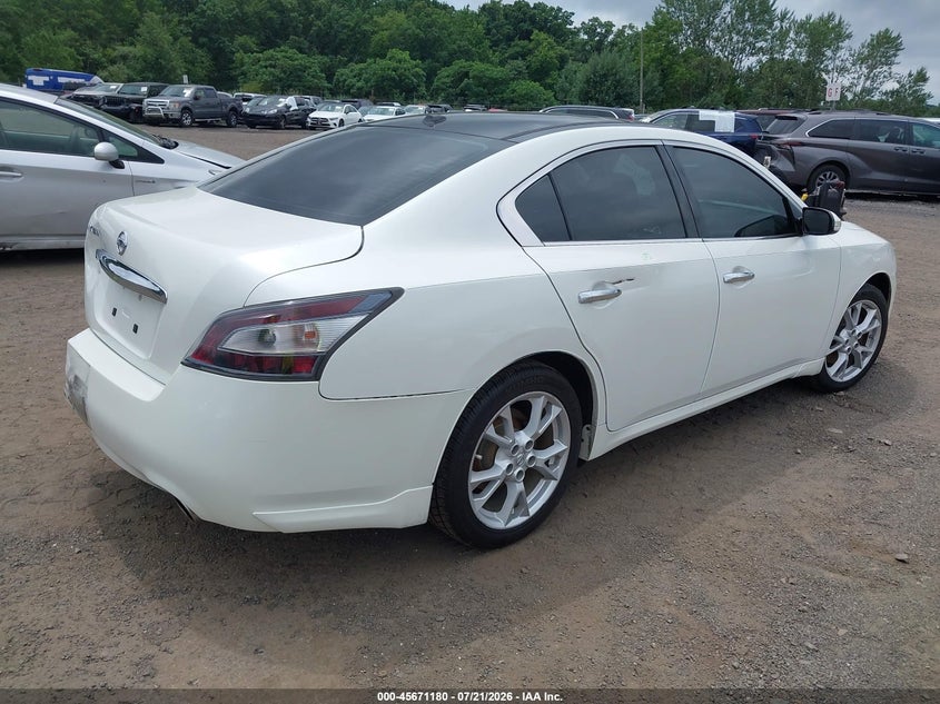 2014 Nissan Maxima 3.5 Sv VIN: 1N4AA5AP7EC472542 Lot: 45671180