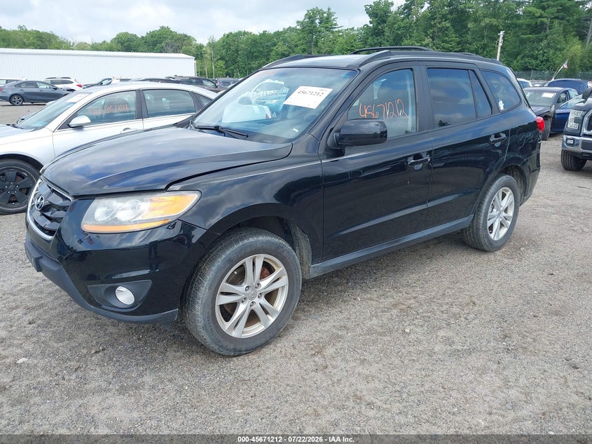 Vin: 5nmshdag2ah349361, lot: 46169812, hyundai santa fe se 20102