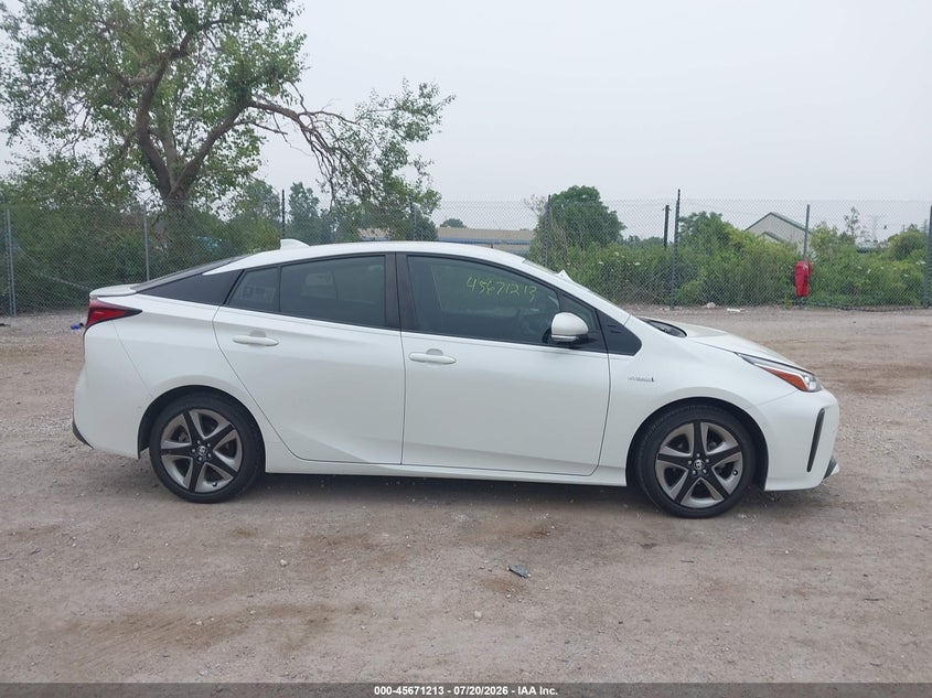 2019 Toyota Prius Limited VIN: JTDKARFU1K3086781 Lot: 45671213