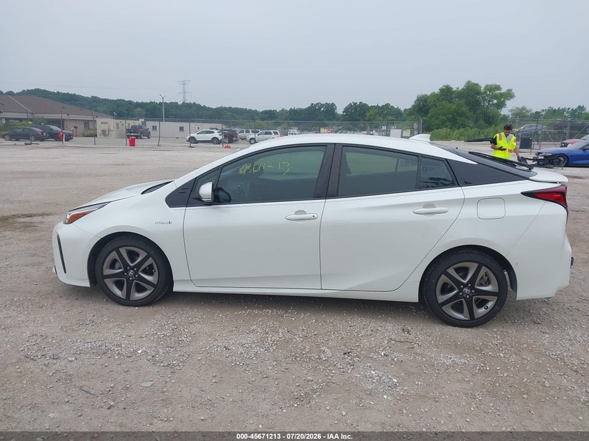 2019 Toyota Prius Limited VIN: JTDKARFU1K3086781 Lot: 45671213
