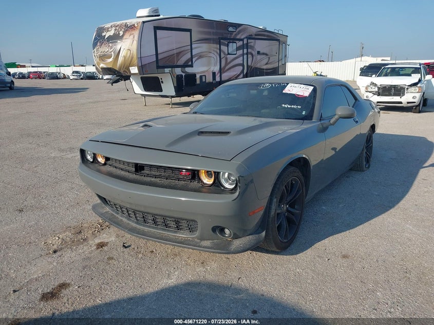 Vin: 2c3cdzag3jh246060, lot: 46169820, dodge challenger sxt plus 20182