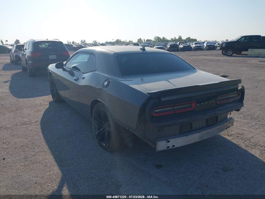Vin: 2c3cdzag3jh246060, lot: 46169820, dodge challenger sxt plus 20183