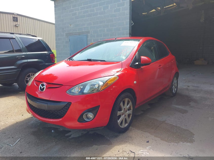 Vin: jm1de1hy0b0114036, lot: 46169821, mazda mazda2 touring 20112