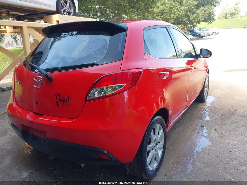Vin: jm1de1hy0b0114036, lot: 46169821, mazda mazda2 touring 20114