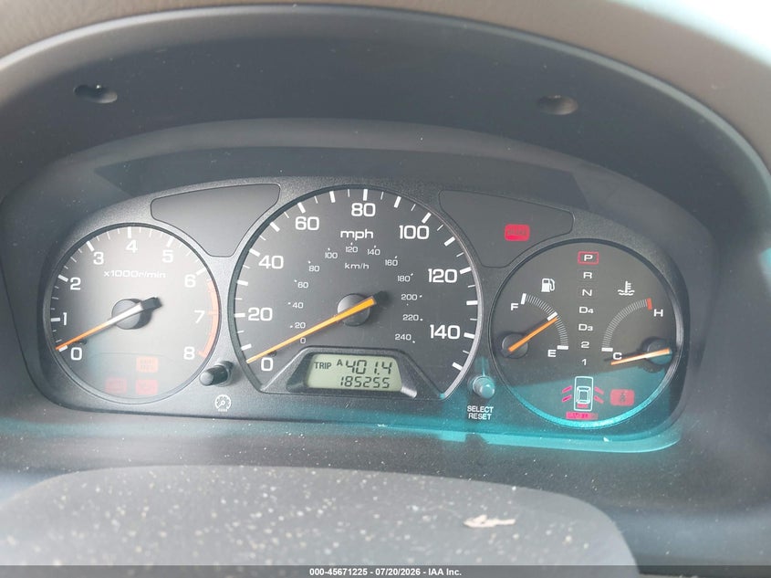 2000 Honda Accord 2.3 Lx VIN: 3HGCG6654YG703740 Lot: 45671225