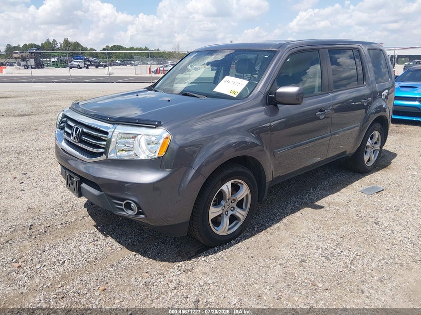 2014 Honda Pilot Ex-L VIN: 5FNYF4H68EB030812 Lot: 45671227