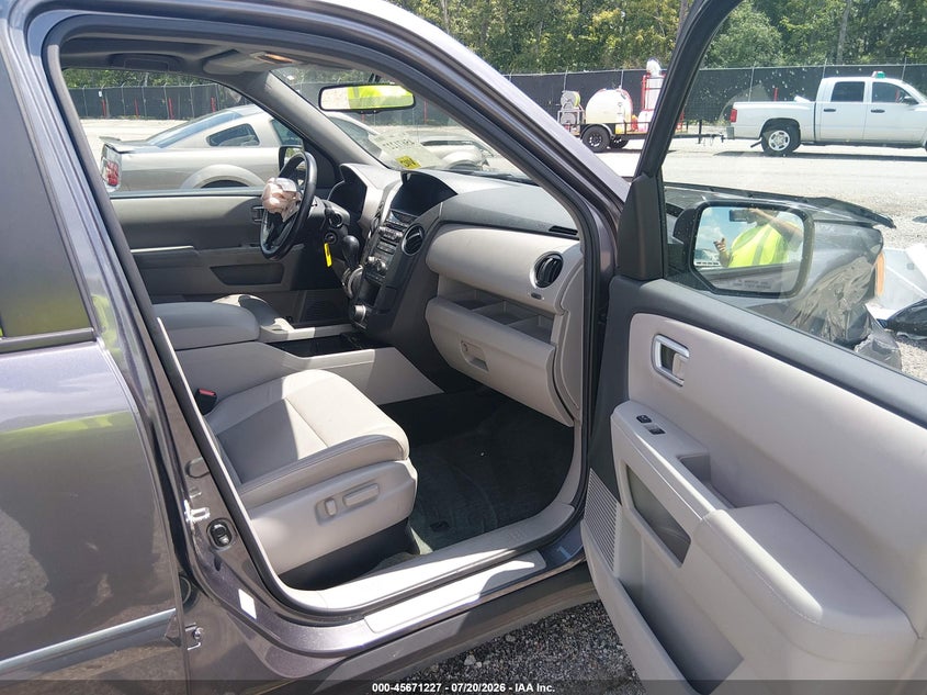 2014 Honda Pilot Ex-L VIN: 5FNYF4H68EB030812 Lot: 45671227