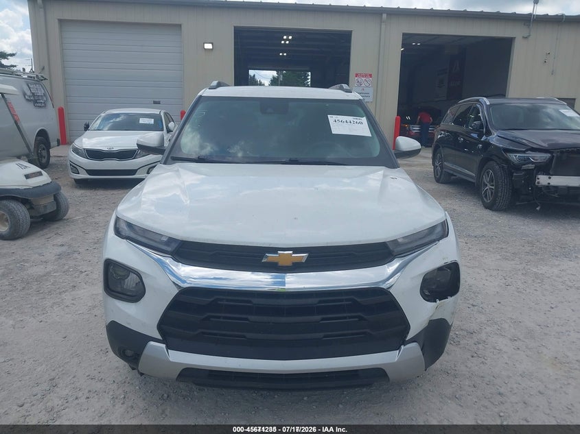 2022 Chevrolet Trailblazer Fwd Lt VIN: KL79MPSLXNB067595 Lot: 45671235
