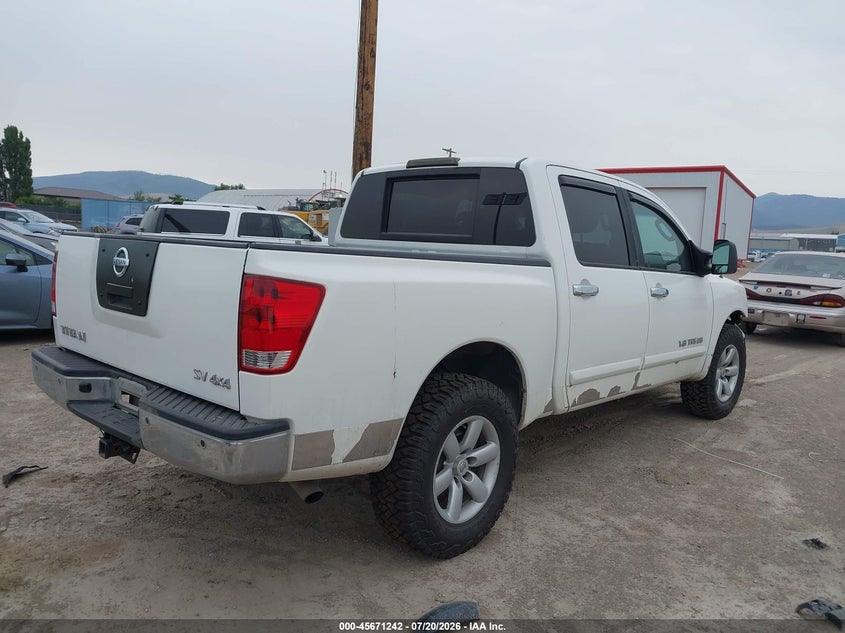2011 Nissan Titan Sl VIN: 1N6AA0EC7BN308919 Lot: 45671242