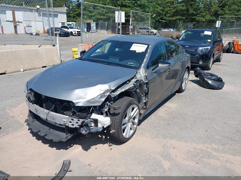 Vin: jtha81f21m5045614, lot: 46169843, lexus is 300 20212