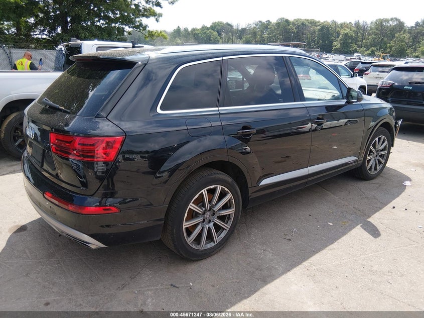 Vin: wa1ahaf79kd017117, lot: 46169847, audi q7 45 premium/45 se premium 20194