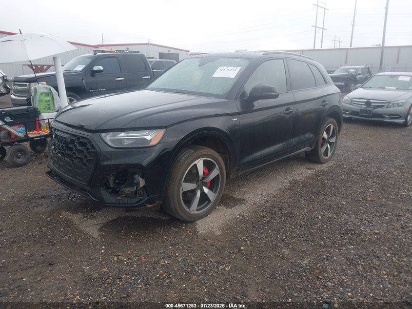 Vin: wa1eaafy1r2116762, lot: 46169853, audi q5 premium plus 45 tfsi s line quattro 20242