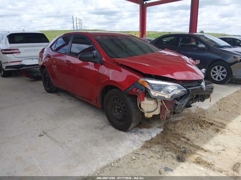 2015 TOYOTA COROLLA LE