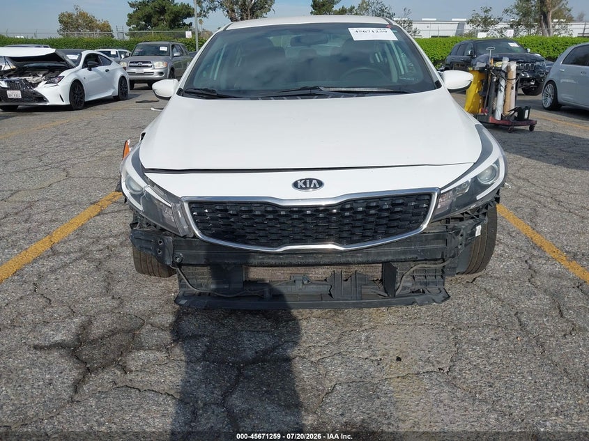 2017 KIA FORTE SEDAN 2.0L I-4 DOHC, VVT, 147HP