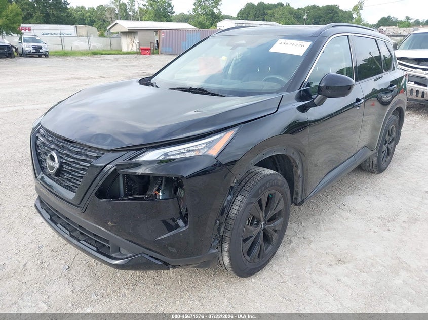 2023 Nissan Rogue Sv Fwd, Left Front, IAAI, VIN JN8BT3BA8PW012674 — photo 2