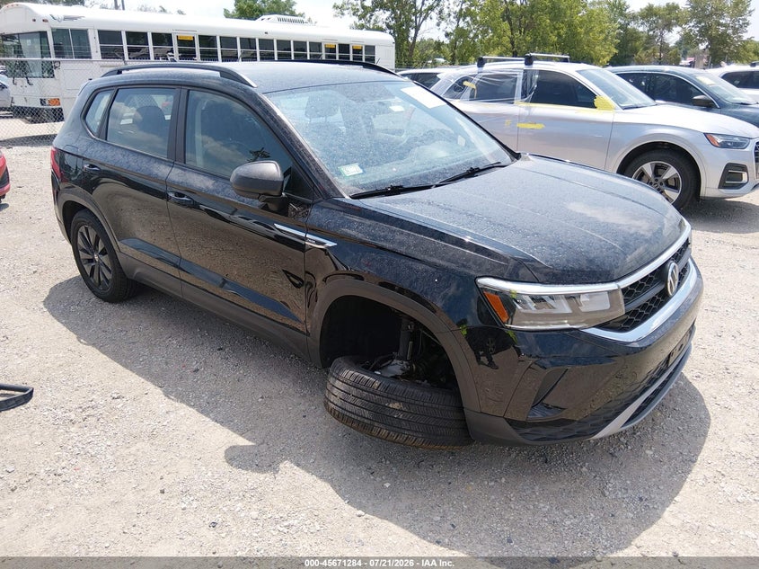 2022 Volkswagen Taos 1.5T S, Левый бок, IAAI, VIN 3VVAX7B27NM047457