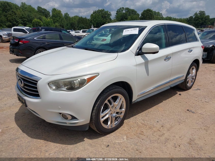 Vin: 5n1al0mn0dc320355, lot: 46169899, infiniti jx35 20132