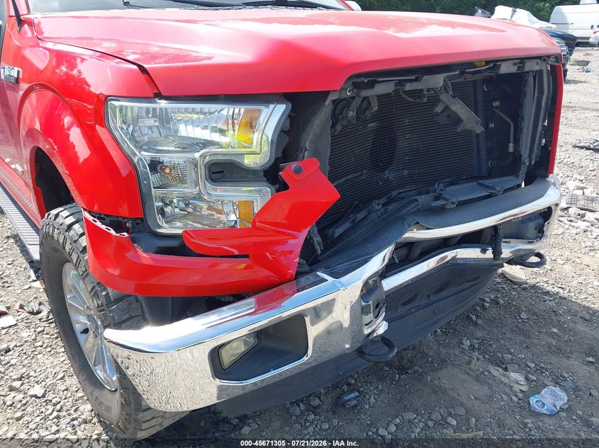 2015 Ford F-150 Xlt VIN: 1FTFW1EGXFFA80675 Lot: 45671305