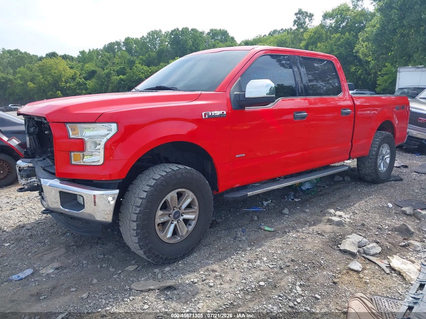 2015 Ford F-150 Xlt VIN: 1FTFW1EGXFFA80675 Lot: 45671305