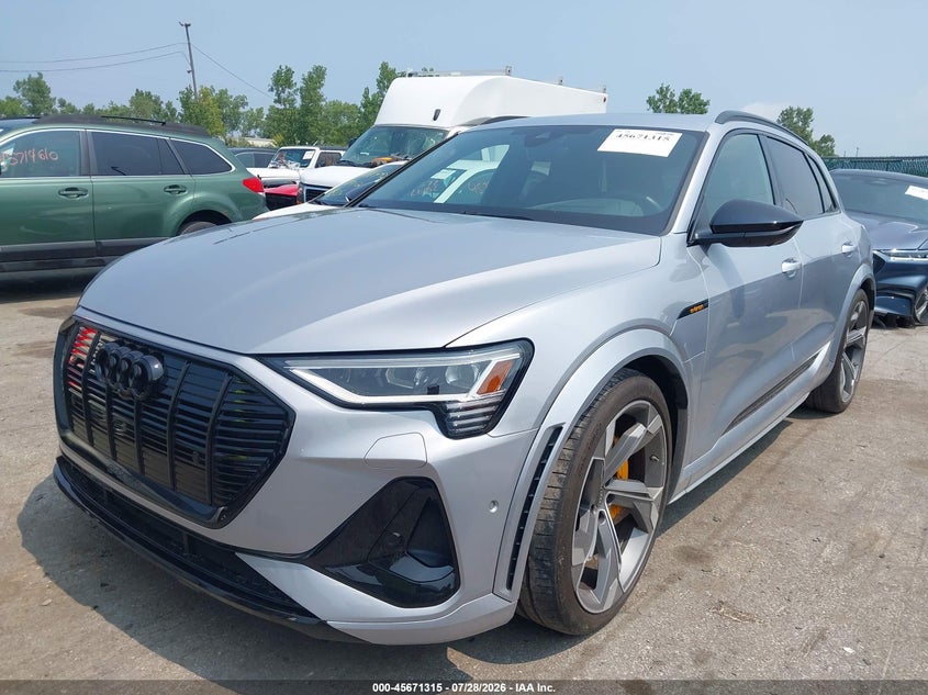 Vin: wa1vcbge2nb035588, lot: 46169915, audi e-tron s prestige quattro 20222