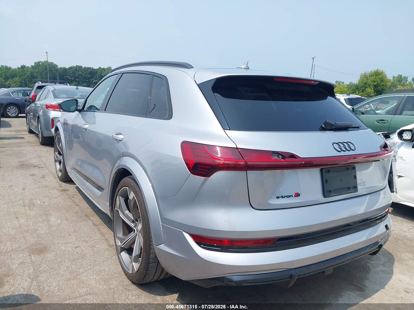 Vin: wa1vcbge2nb035588, lot: 46169915, audi e-tron s prestige quattro 20223