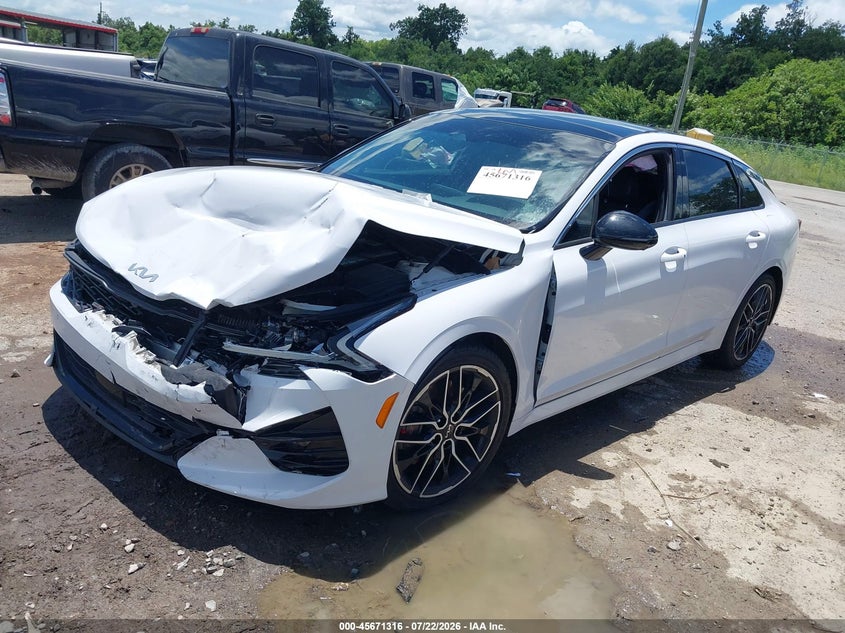 Vin: 5xxg44j89pg170560, lot: 46169916, kia k5 gt 20232
