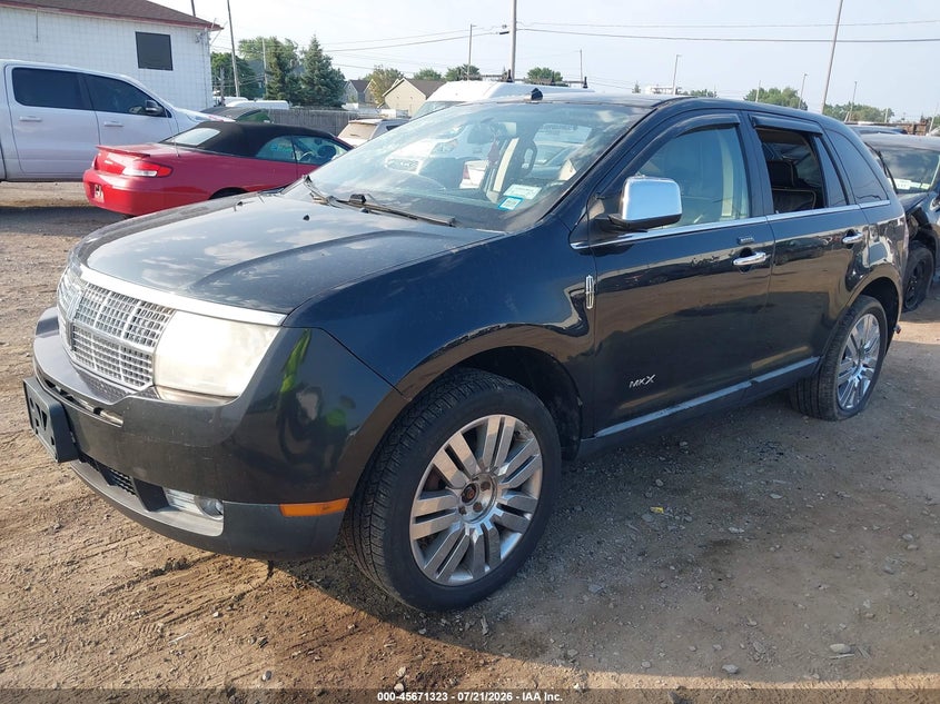 Vin: 2lmdj8jc9abj24435, lot: 46169924, lincoln mkx 20102