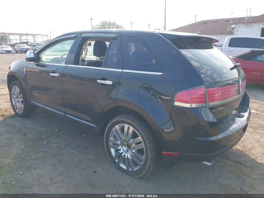 Vin: 2lmdj8jc9abj24435, lot: 46169924, lincoln mkx 20103