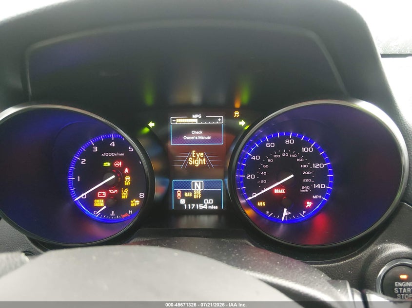 2017 Subaru Legacy 2.5I Sport VIN: 4S3BNAS66H3028347 Lot: 45671326