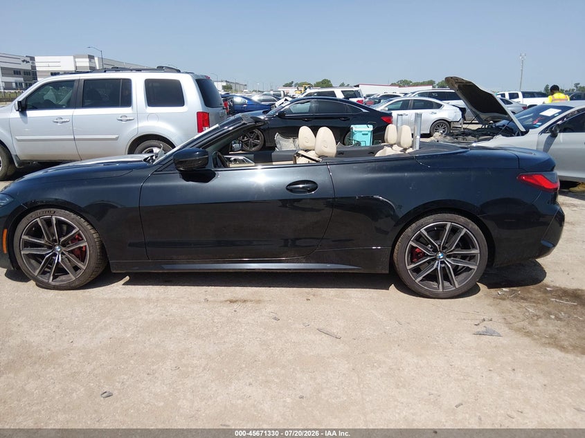 2022 BMW 430I VIN: WBA23AT08NCK57251 Lot: 45671330