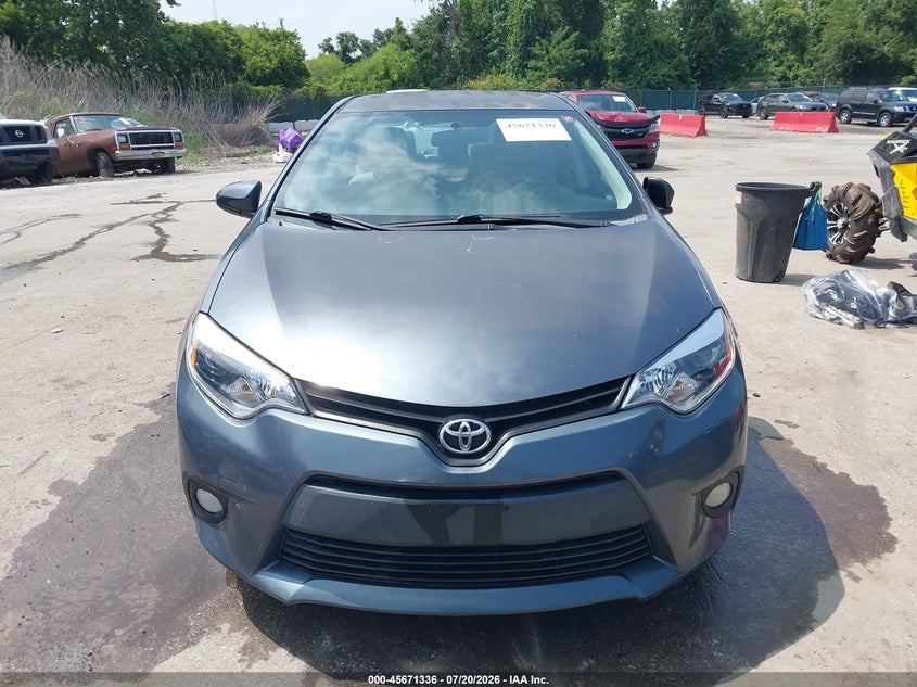 2014 Toyota Corolla Le Eco Plus VIN: 2T1BPRHE8EC011687 Lot: 45671336