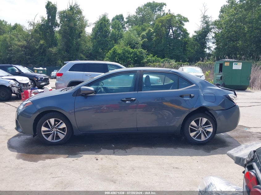 2014 Toyota Corolla Le Eco Plus VIN: 2T1BPRHE8EC011687 Lot: 45671336