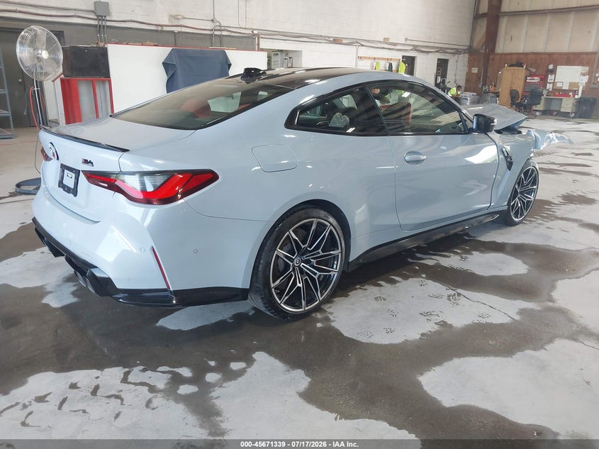 Vin: wbs43az06pcl83400, lot: 46169939, bmw m4 competition xdrive 20234
